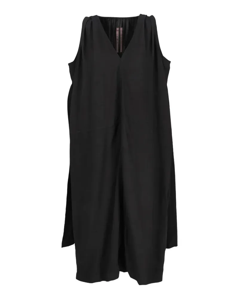 DRKSHDW by Rick Owens Plinth V-neck jumpsuit - Schwarz Schwarz