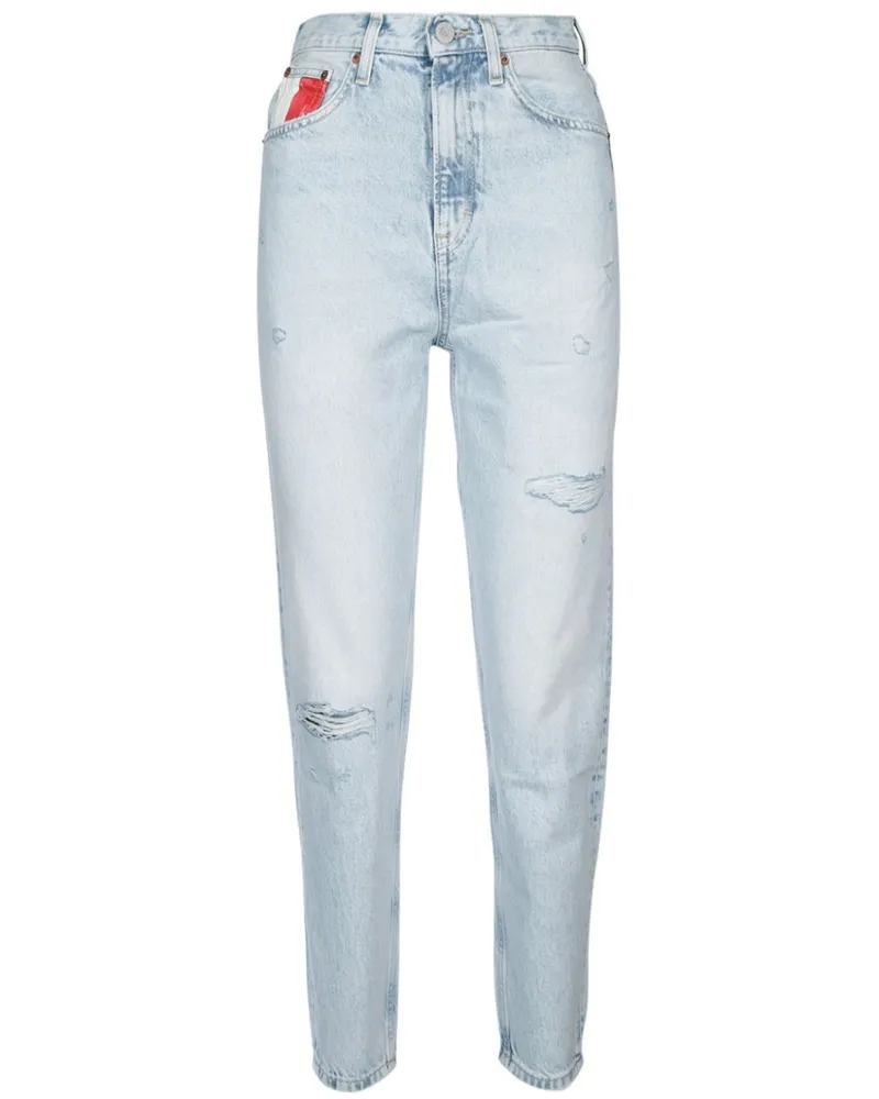 Tommy Hilfiger Skinny-Jeans im Distressed-Look - Blau Blau