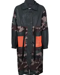 God's Masterful Children Parka mit Camouflage-Print Grün