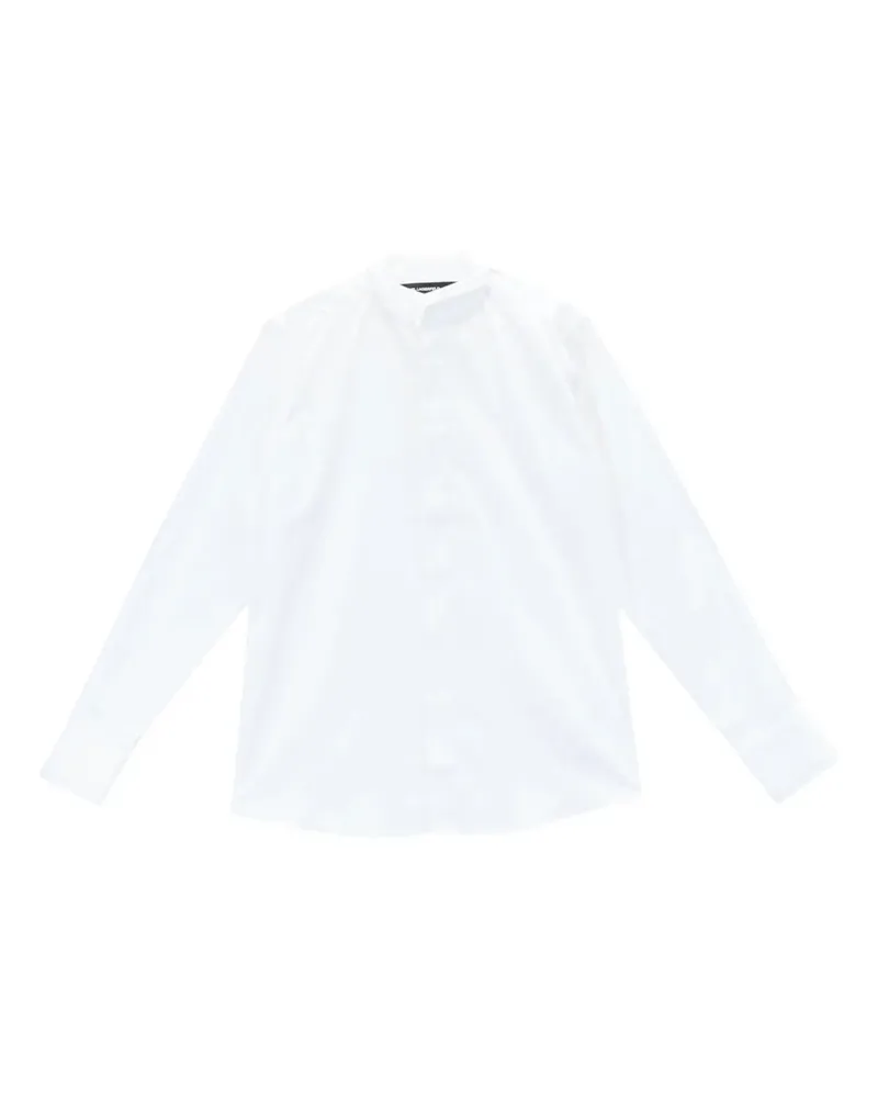 Karl Lagerfeld Hemd im Layering-Look - Weiß Weiß