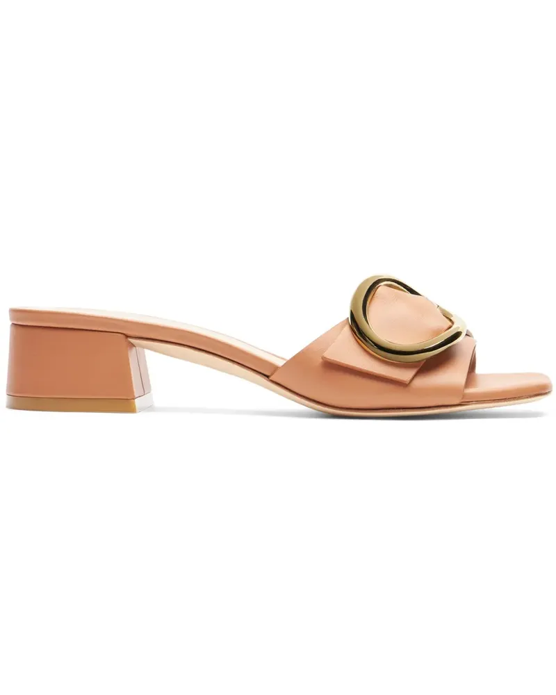 Stuart Weitzman Benni Mules 35mm - Braun Braun