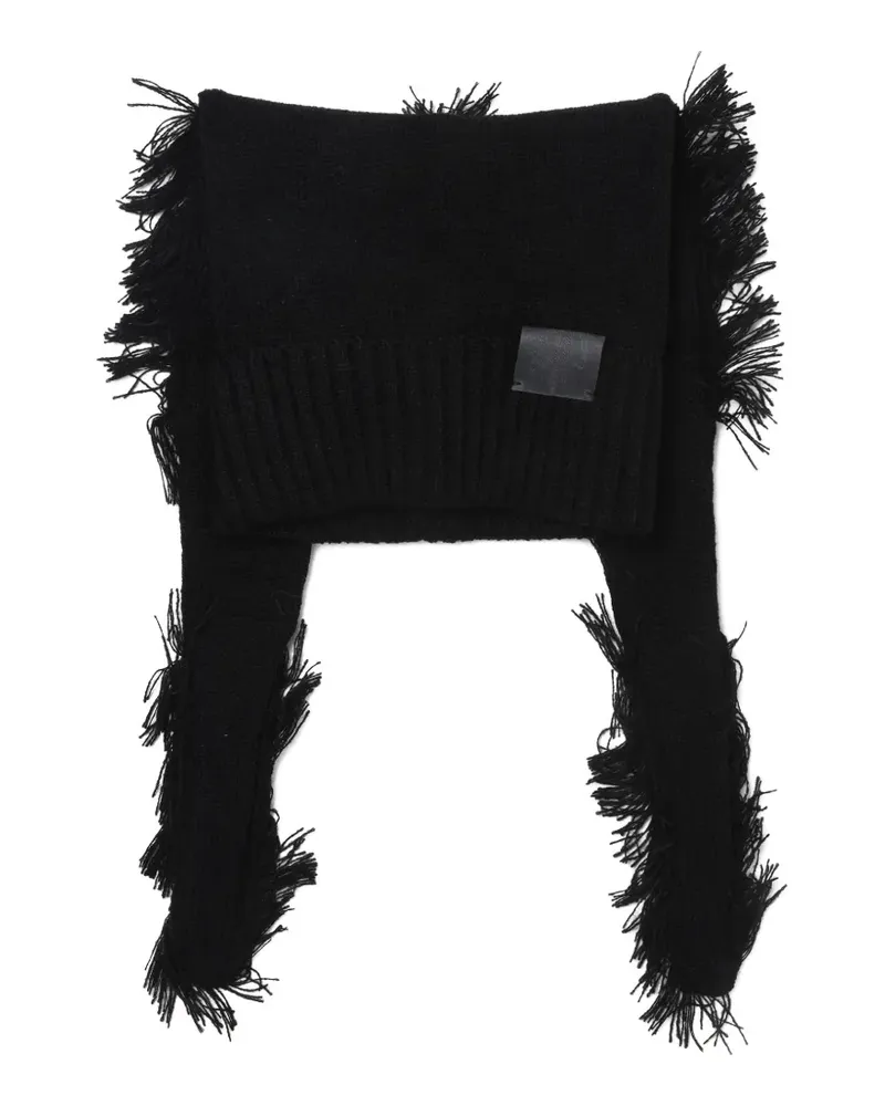 CA4LA Hut mit Fransen - Schwarz Schwarz