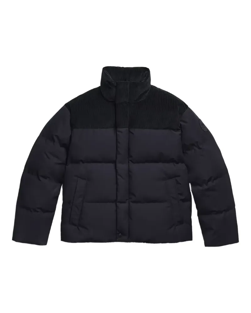 Canada Goose Sterling Steppjacke mit Cordeinsatz - Schwarz Schwarz