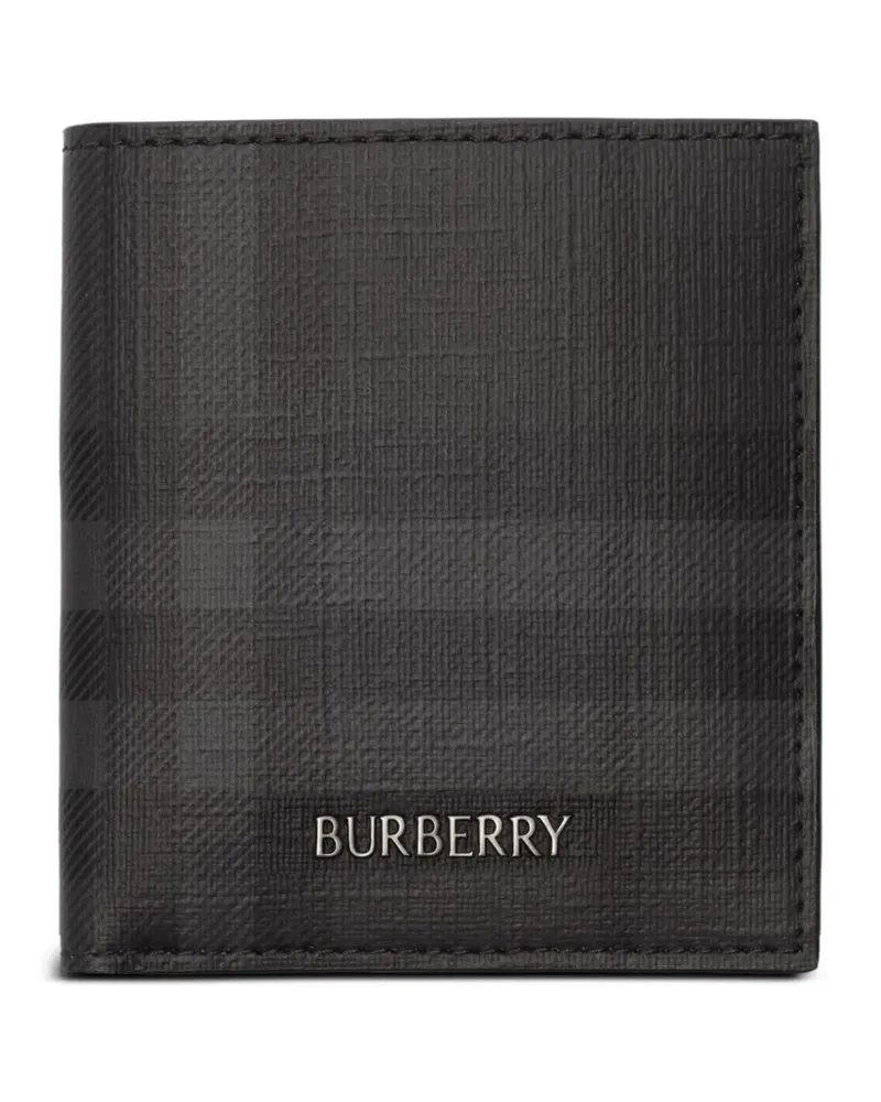 Burberry City Check Kartenetui mit Klappe - Grau Grau