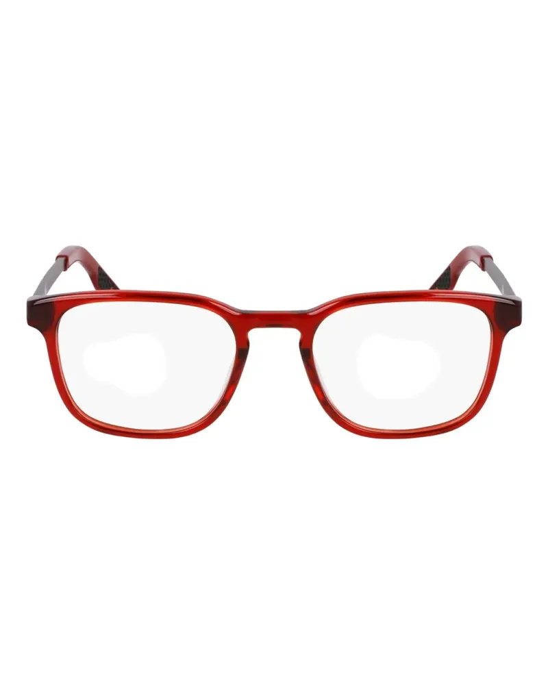 Nike Brille mit eckigem Gestell - Rot Rot