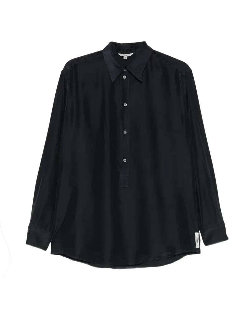BARENA Klassische Bluse - Blau Blau
