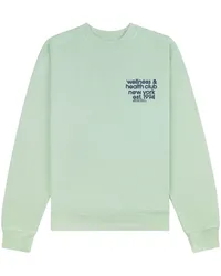 SPORTY & RICH USA Health Club Sweatshirt Grün