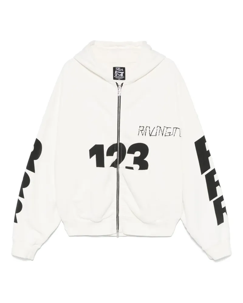 RRR123 USO-123 Hoodie - Weiß Weiß