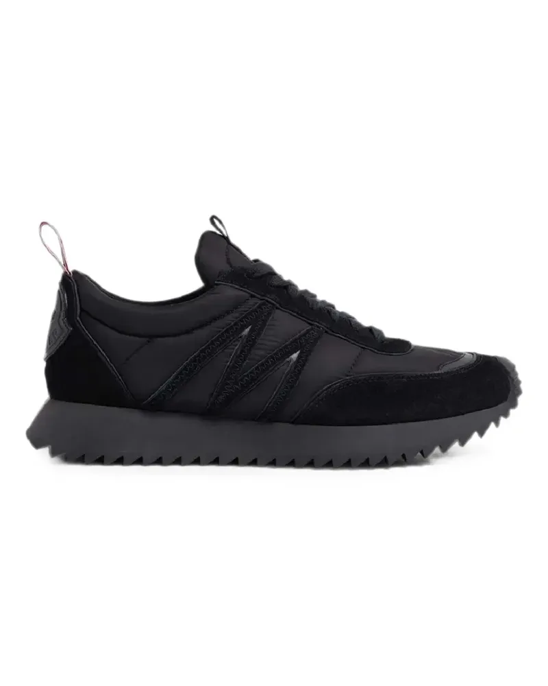 Moncler Pacey Sneakers mit Einsätzen - Schwarz Schwarz