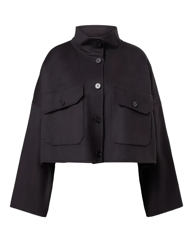 Drykorn Arklow button-up cropped jacket - Braun Braun