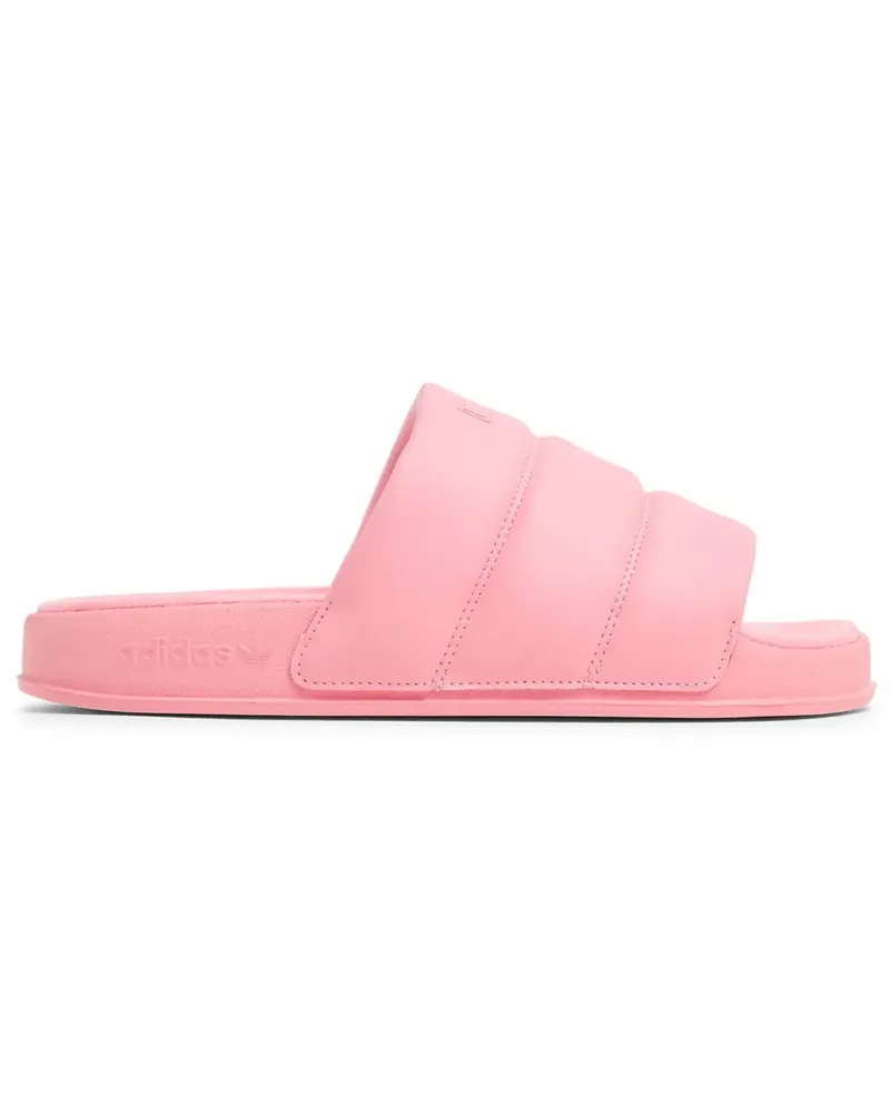 adidas Pantoletten mit Logo-Prägung - Rosa Rosa