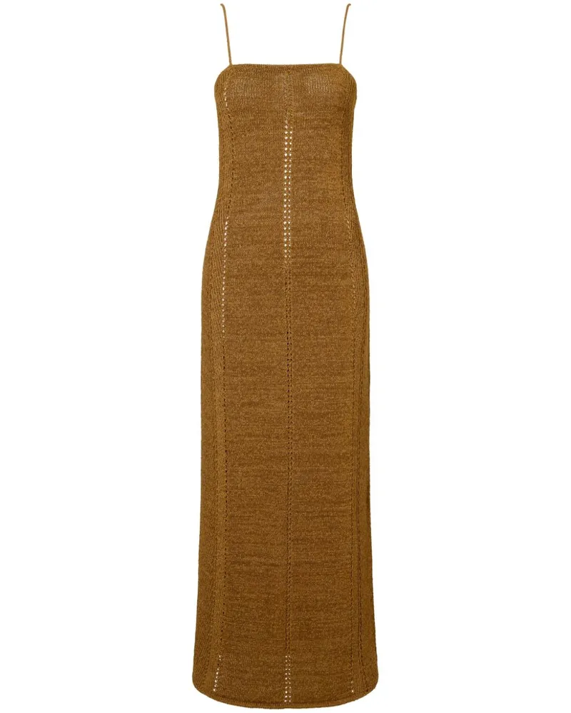 Proenza Schouler Suki Kleid - Braun Braun