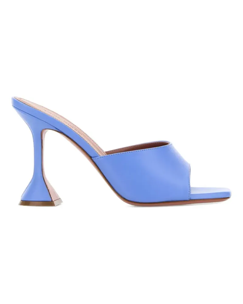 Amina Muaddi Lupita Sandalen - Blau Blau