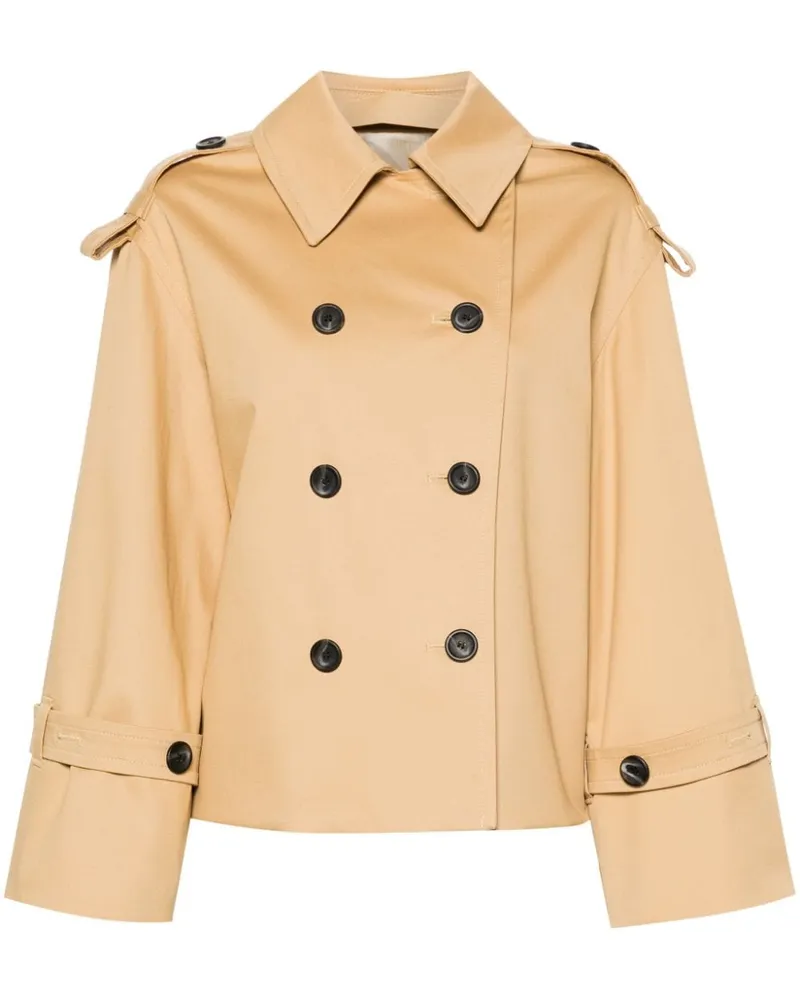 By Malene Birger Doppelreihiger Alisandra Trenchcoat - Nude Nude