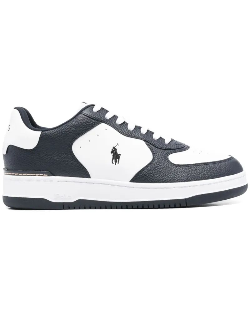 Ralph Lauren Master Court Sneakers - Weiß Weiß