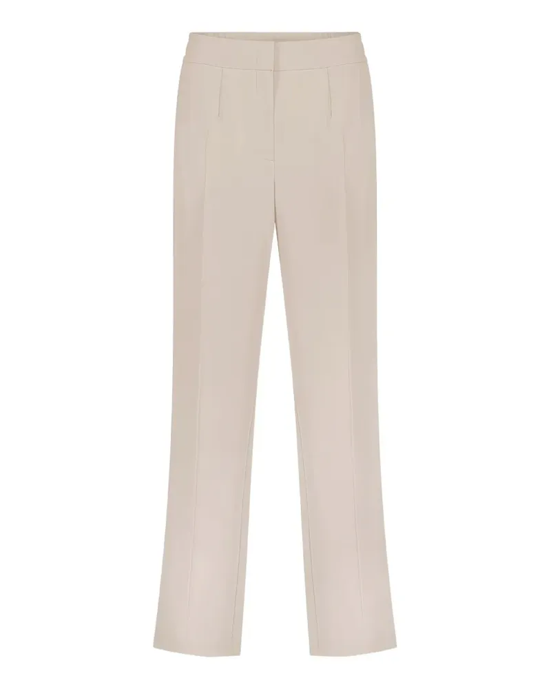 Betty Barclay pressed-crease straight-leg trousers - Nude Nude