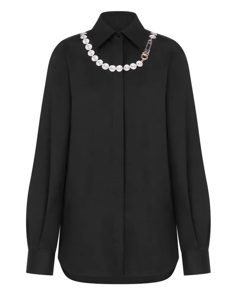 Moschino long-sleeves shirt - Schwarz Schwarz