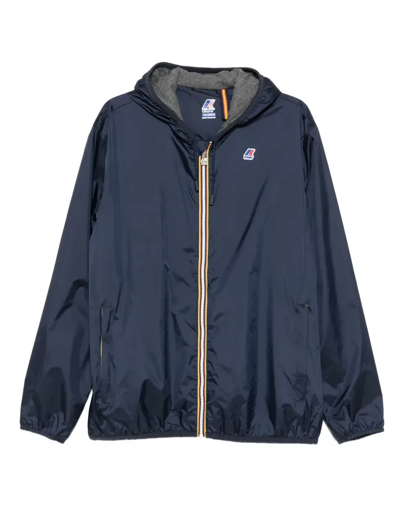 K-Way Jacke mit Reißverschluss - Blau Blau