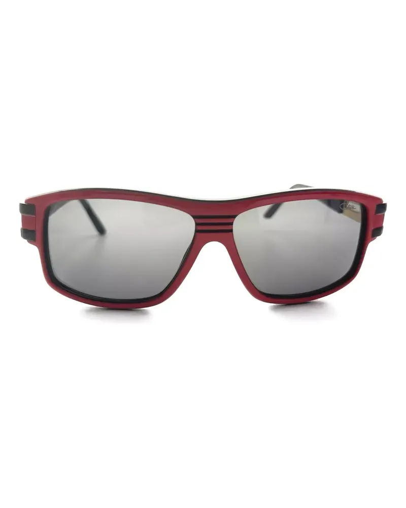 CAZAL Sonnenbrille mit eckigem Gestell - Rot Rot