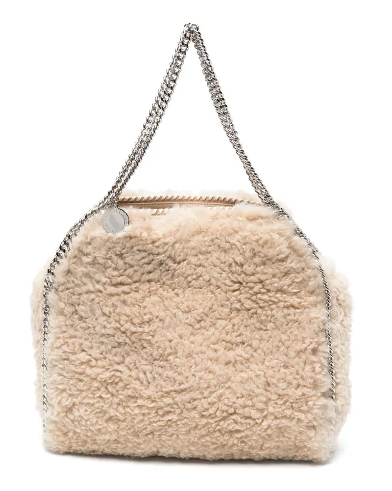 Stella McCartney Falabella Tote Bag mit Kettenborten - Nude Nude