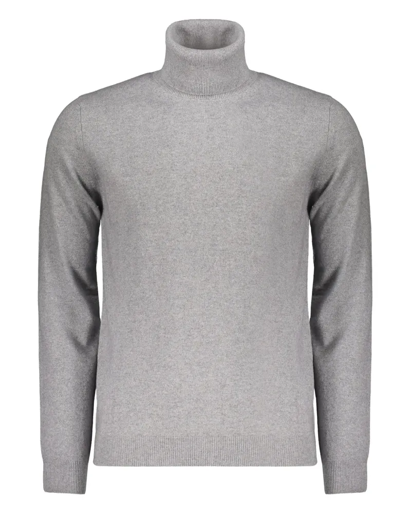 MOORER Pullover mit Rollkragen - Grau Grau
