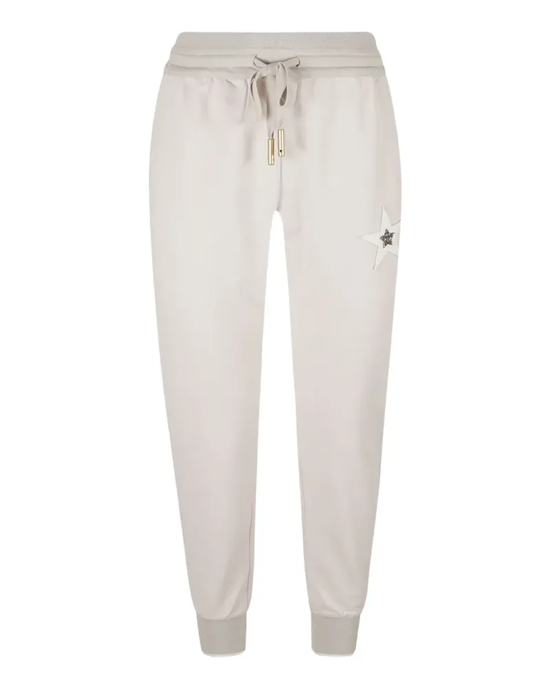 Lorena Antoniazzi Hose mit Sternapplikation - Grau Grau