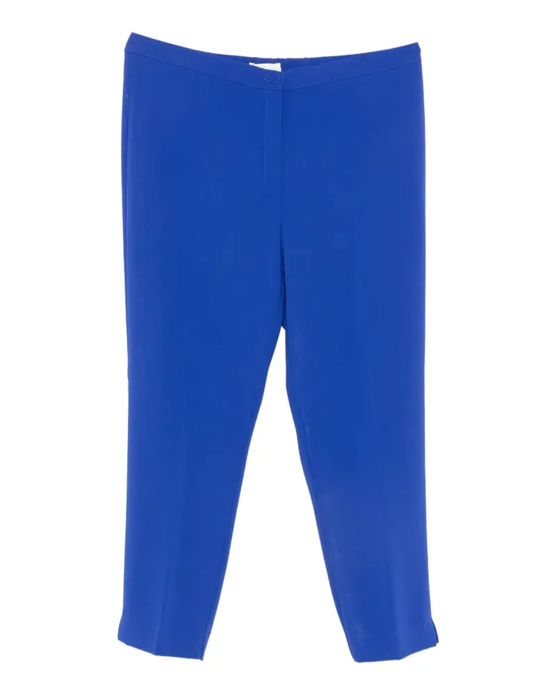 Marina Rinaldi Raggioxnew Slim-Fit-Hose mit elastischem Bund - Blau Blau