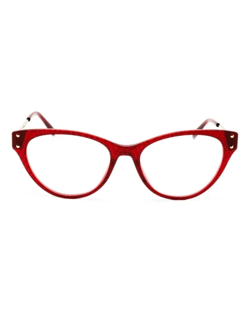 Missoni Cat-Eye-Brille - Rot Rot