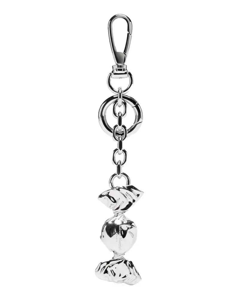 Maison Margiela candy-charm chain keyring - Silber Silber