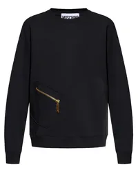 Moschino Sweatshirt mit Rundhalsausschnitt Schwarz