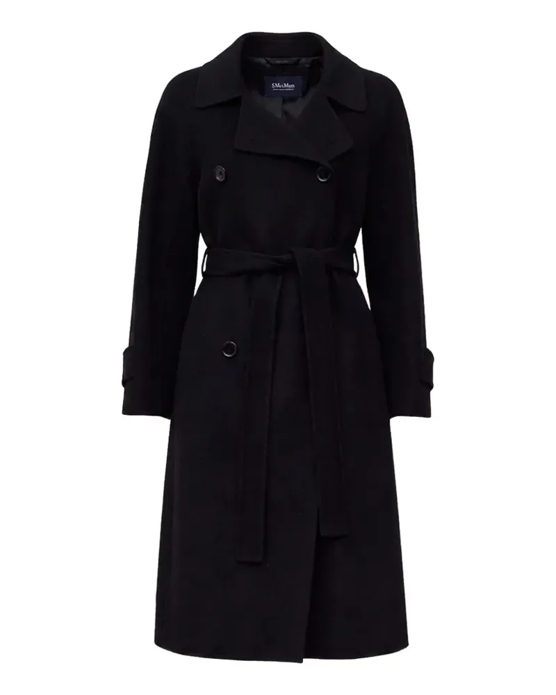 Max Mara Samanta belted coat - Schwarz Schwarz