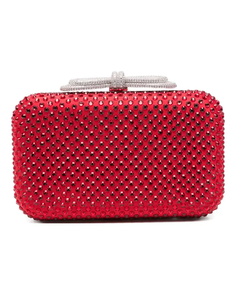 Mach & Mach embellished-bow mini bag - Rot Rot