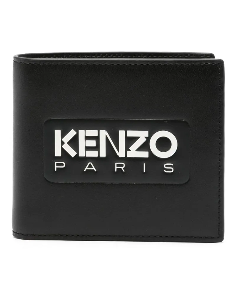 Kenzo Portemonnaie mit Logo-Prägung - Schwarz Schwarz