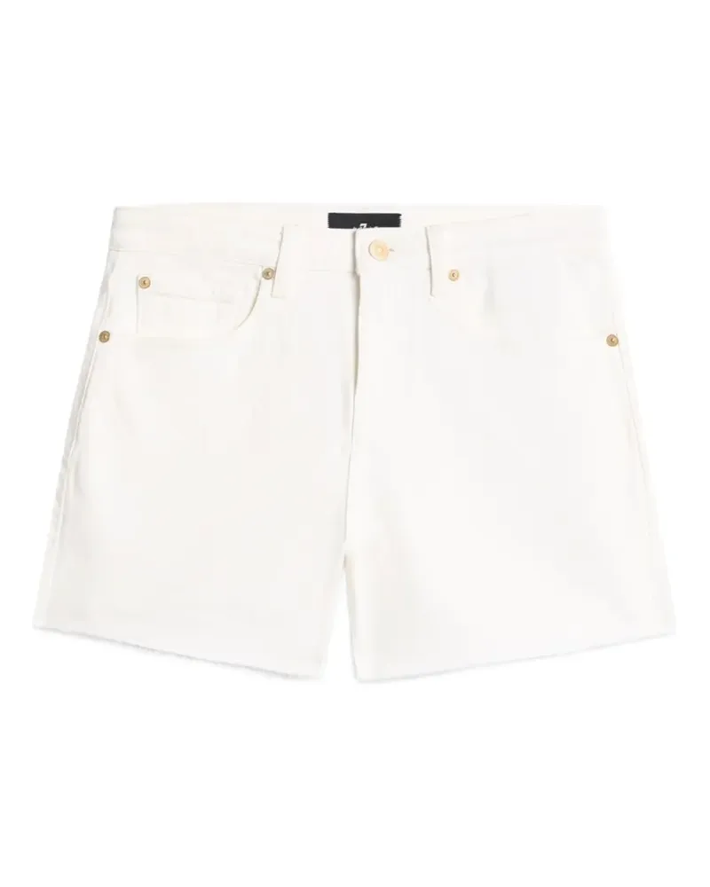 7 for all mankind Shorts mit Taschen - Weiß Weiß