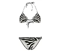 Bikini mit Zebra-Print