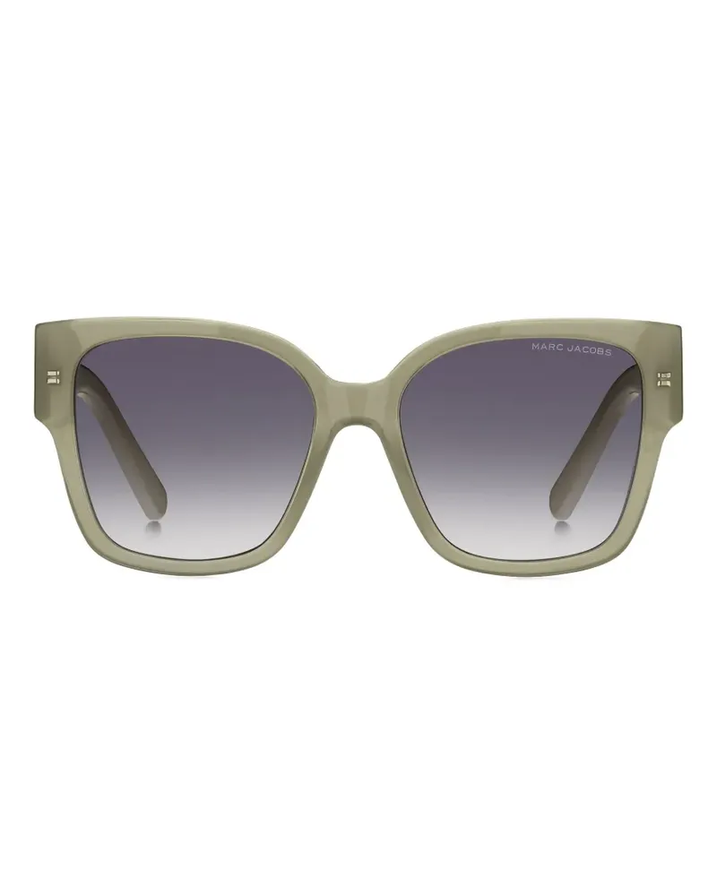 Marc Jacobs square logo sunglasses - Grün Grün