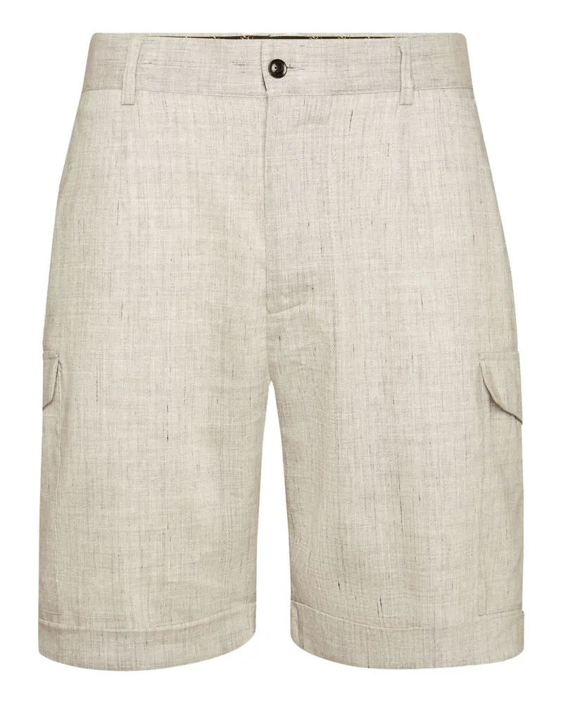 Billionaire Cargo-Shorts mit geradem Bein - Grau Grau