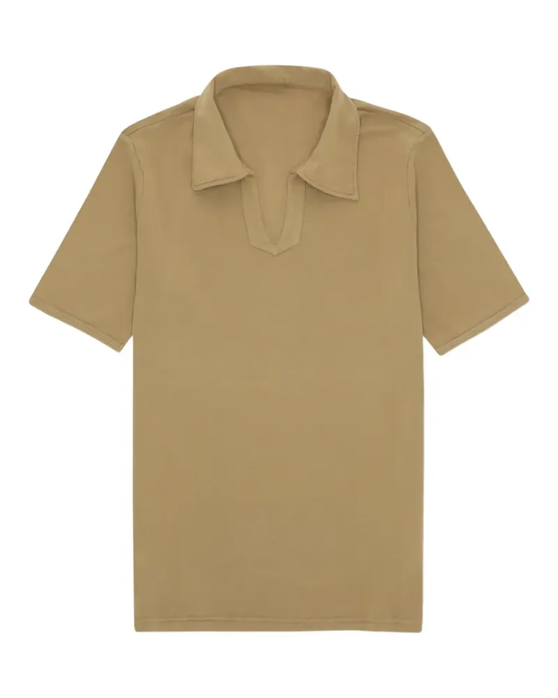 Fortela goose V-neck T-shirt - Nude Nude