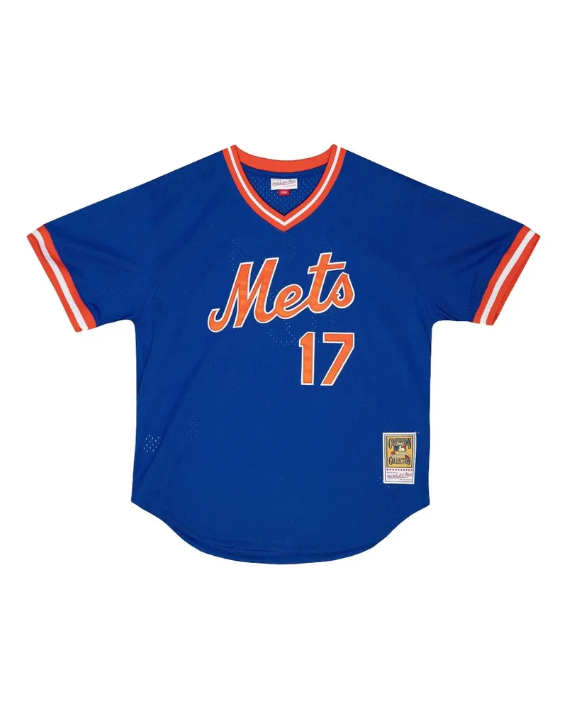 Mitchell & Ness MLB Mets 1986 Keith Hernandez T-Shirt - Blau Blau