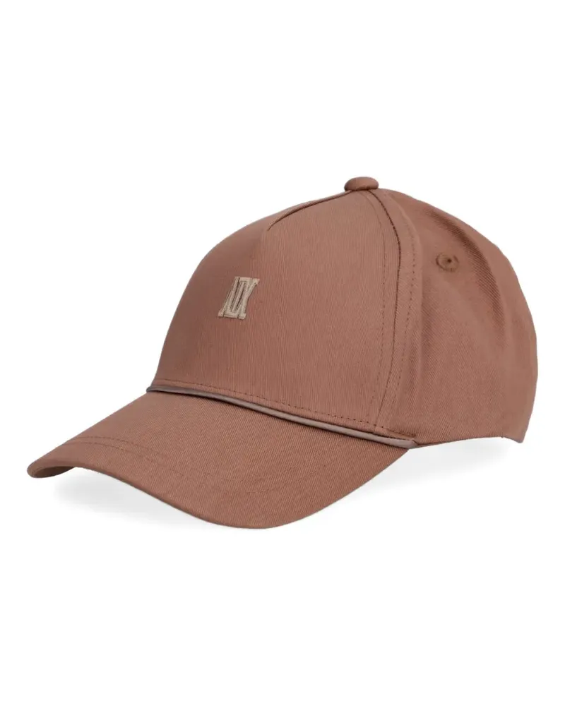 Armani Exchange logo-embroidered baseball cap - Braun Braun