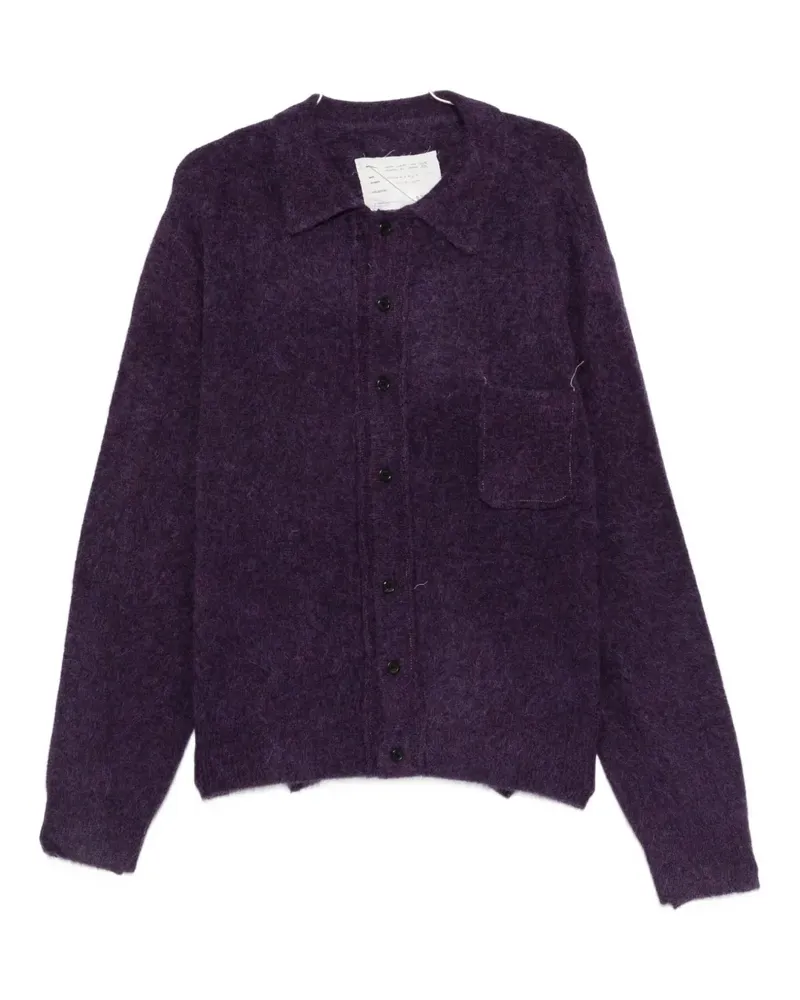 Camiel Fortgens Klassischer Cardigan - Violett Violett