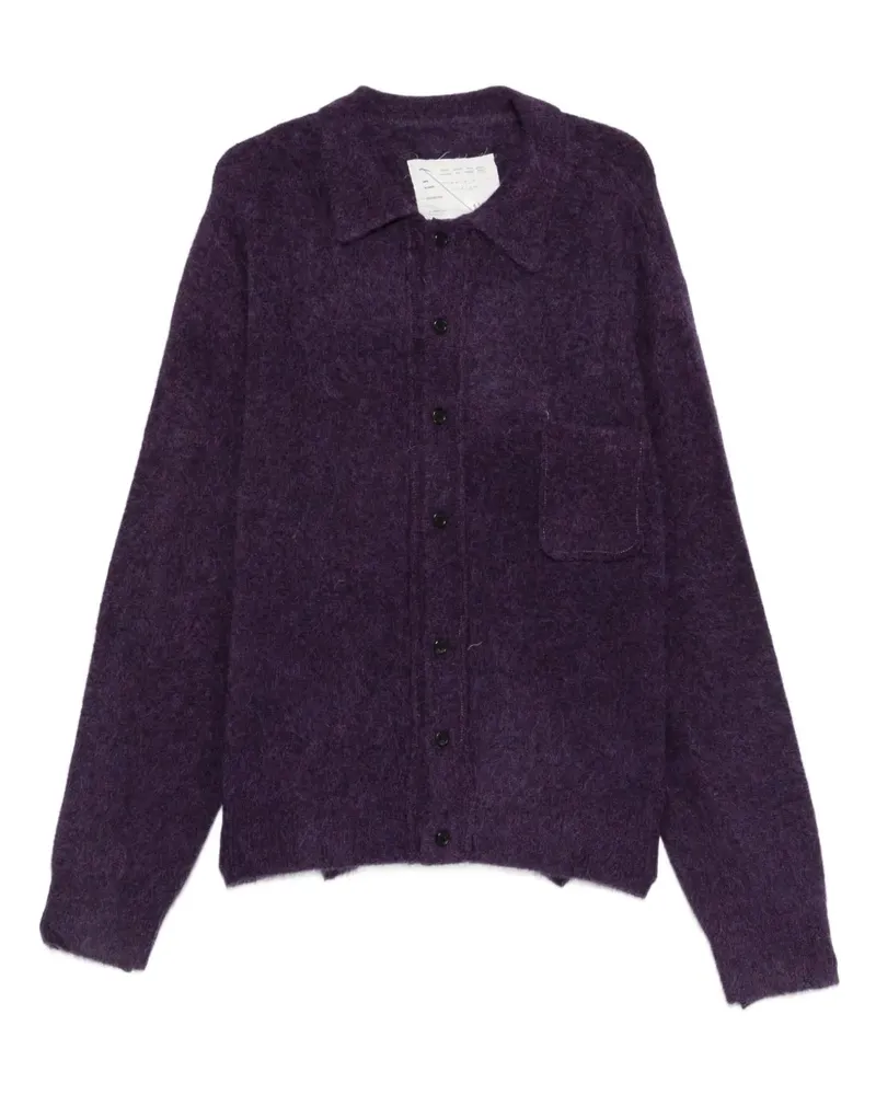 Camiel Fortgens Klassischer Cardigan - Violett Violett