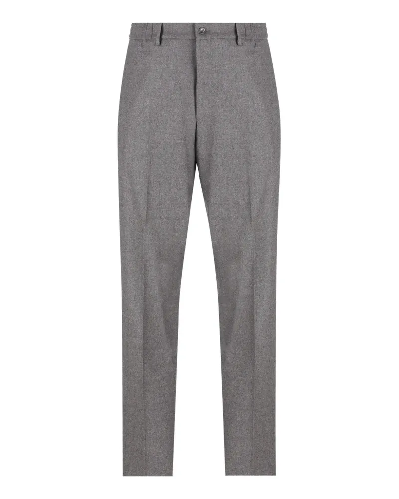 Tagliatore Klassische Hose mit Bügelfalten - Grau Grau