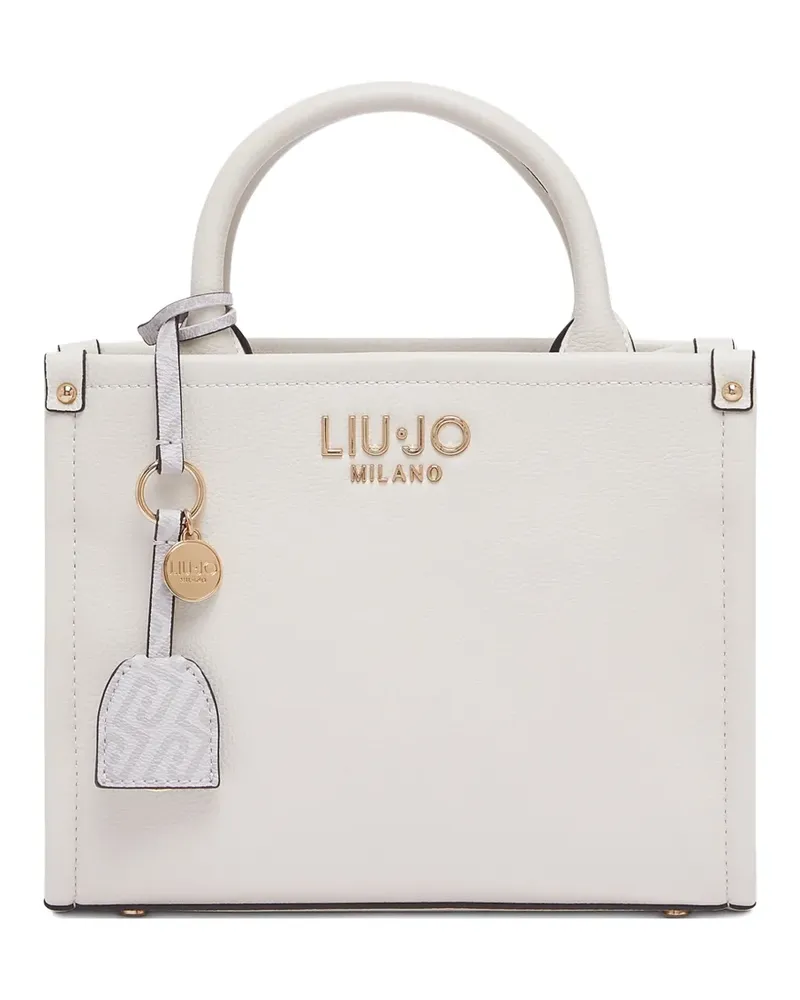 Liu Jo Handtasche mit kleinem Anhänger - Weiß Weiß