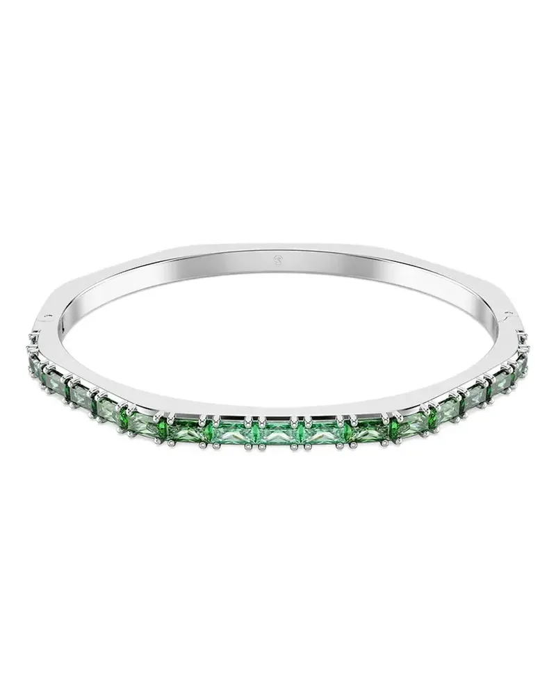 Swarovski Matrix Armreif mit achteckiger Form - Silber Silber