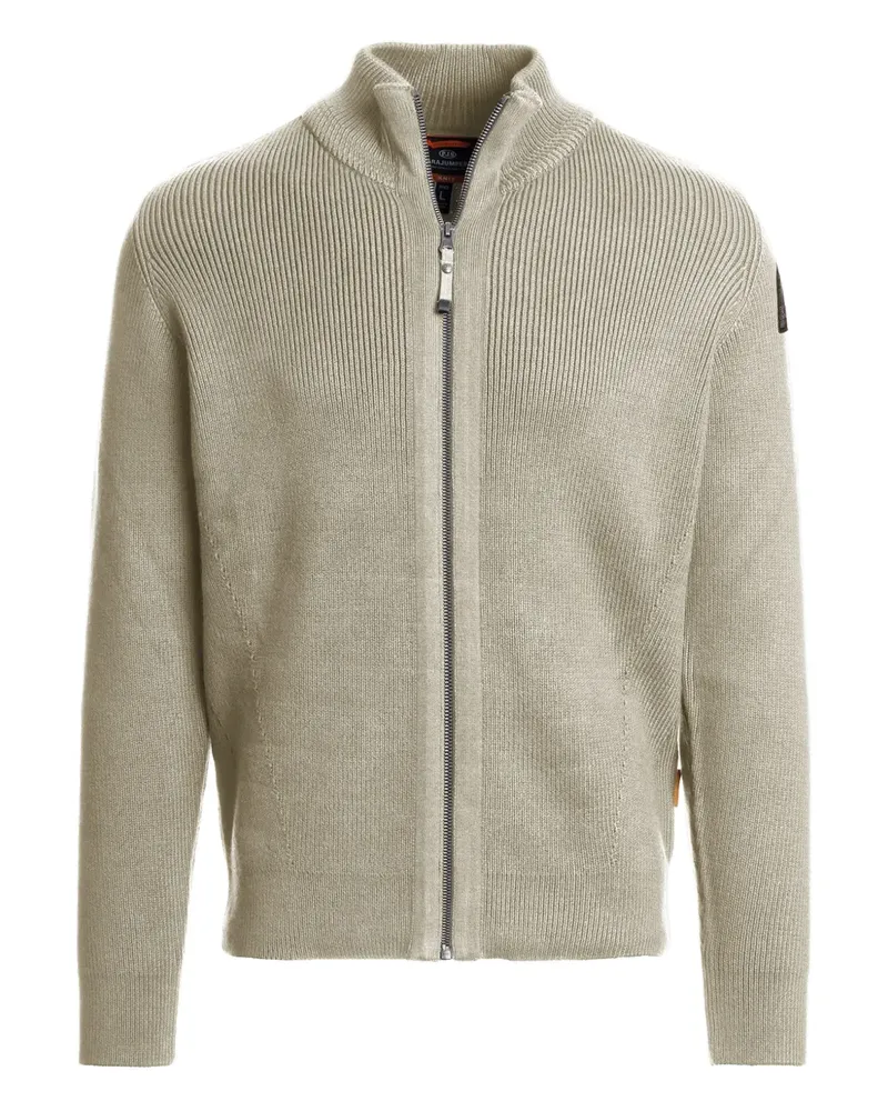 Parajumpers Gerippter Manny Cardigan mit Reißverschluss - Nude Nude