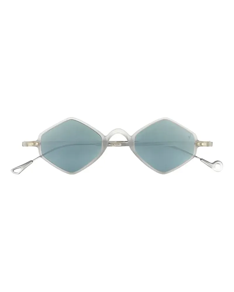 Eyepetizer Duomo geometric-frame sunglasses - Weiß Weiß