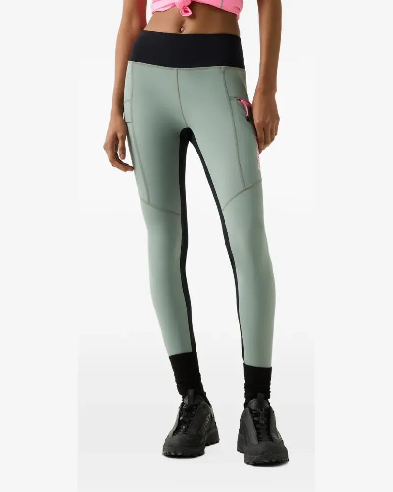 Bogner Fire & Ice Candra Leggings mit Logo-Print - Grün Grün