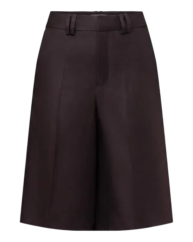 Drykorn pressed-crease shorts - Braun Braun