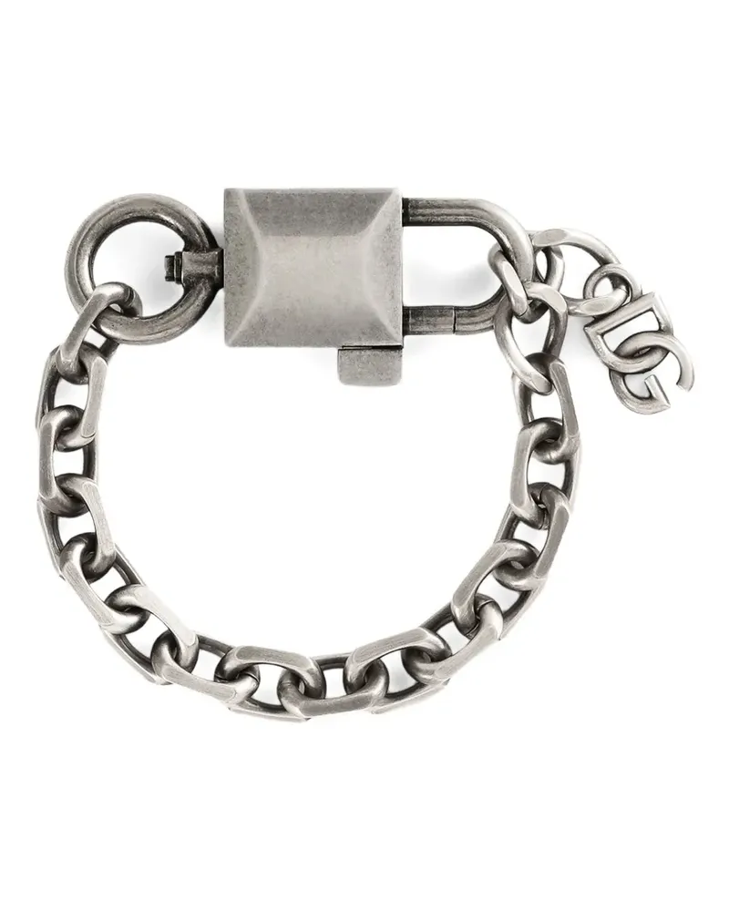 Dolce & Gabbana Klassisches Kettenarmband - Silber Silber